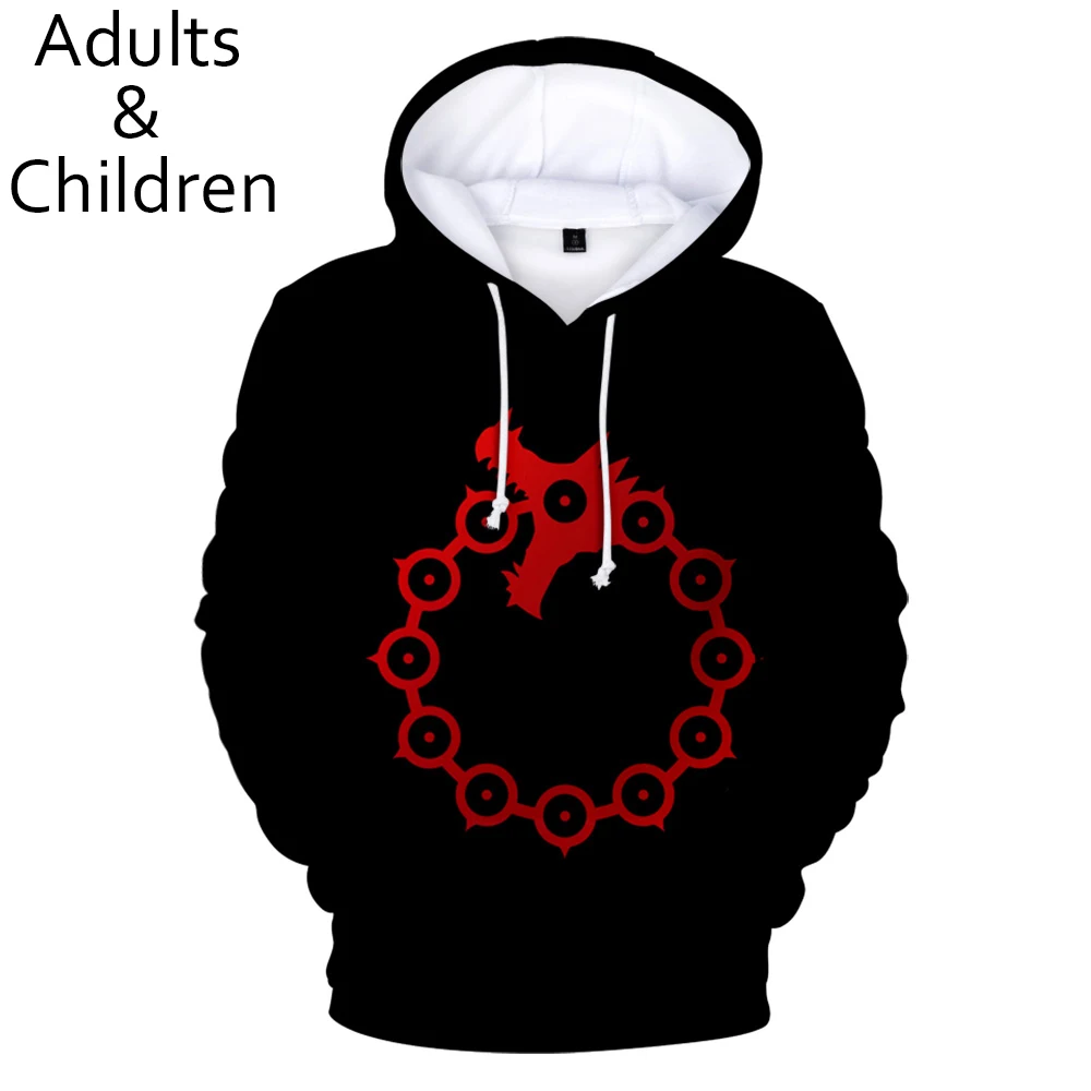 3D Print The Seven Deadly Sins Hoodies Men Women Sweatshirts Fashion Autumn Kids Hoodie 3D Comic Boys Girls Pullover
3D Print The Seven Deadly Sins Hoodies Men Women Sweatshirts Fashion Autumn Kids Hoodie 3D Comic Boys Girls Pullover