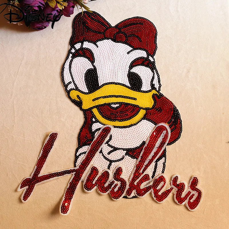 Disney Cute Cartoon Anime Letter Donald Duck Patch Sticker Simple Sequin Embroidered Clothing Accessories Patch Sticker
Disney Cute Cartoon Anime Letter Donald Duck Patch Sticker Simple Sequin Embroidered Clothing Accessories Patch Sticker