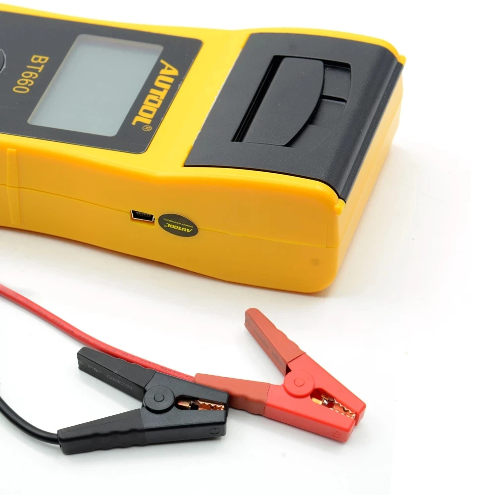 2018 Newly Autool BT660 Car Battery Tester Automobile Charging Cranking Test Tool With Built-in Printer Function Multi-Language
2018 Newly Autool BT660 Car Battery Tester Automobile Charging Cranking Test Tool With Built-in Printer Function Multi-Language