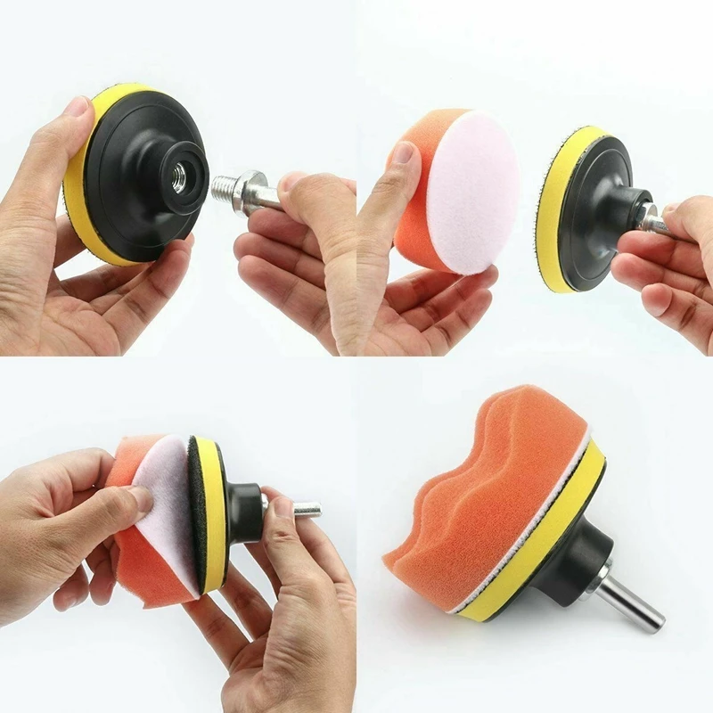 6 Inch Car Polishing Waxing Sponge Wheel Polishing Disc 12 Piece Set Sponge Auto Care Polishing Pad Drill M14 Adapter
6 Inch Car Polishing Waxing Sponge Wheel Polishing Disc 12 Piece Set Sponge Auto Care Polishing Pad Drill M14 Adapter