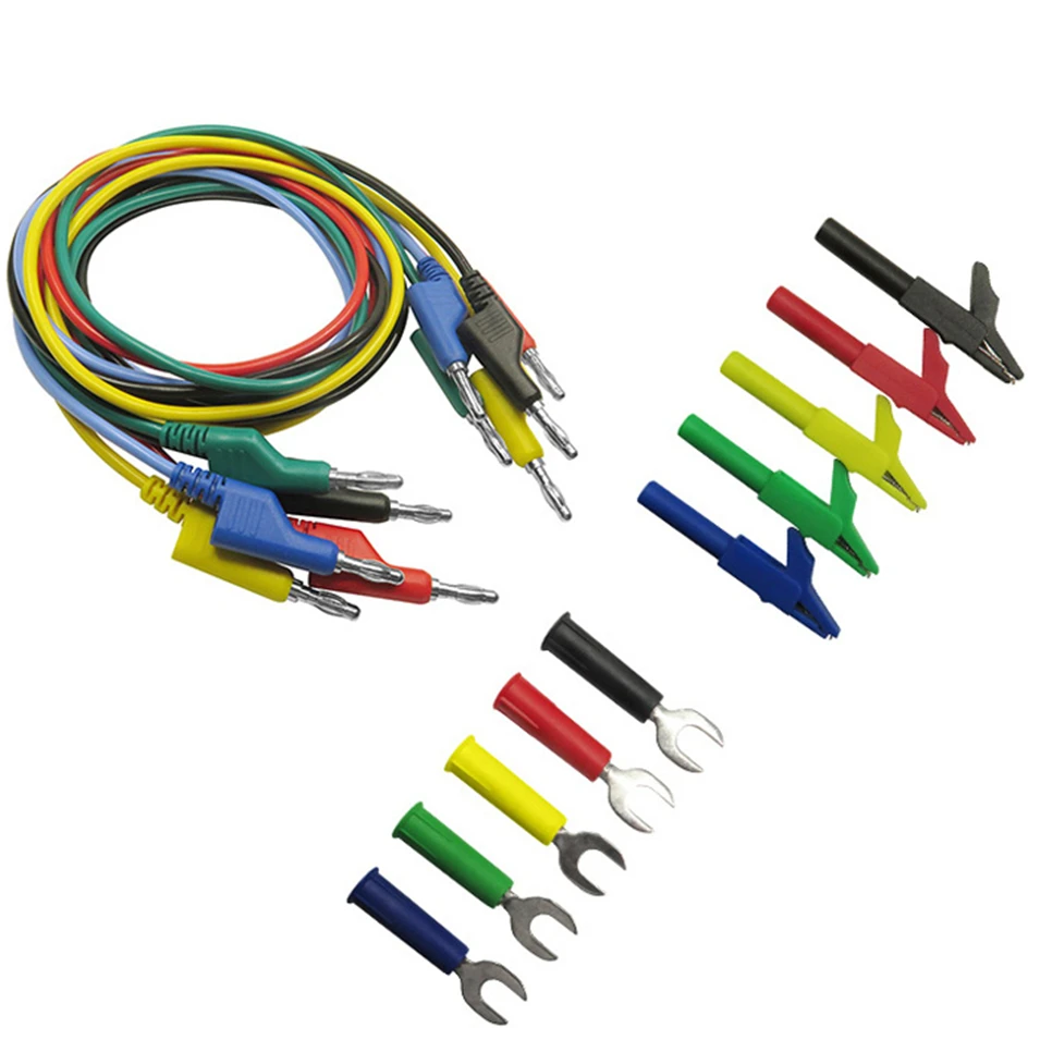 New Cleqee P1036A 4mm Banana to Banana Plug Test Lead Kit for Multimeter Cable Match Alligator Clip&U Type Test Probe
New Cleqee P1036A 4mm Banana to Banana Plug Test Lead Kit for Multimeter Cable Match Alligator Clip&U Type Test Probe
