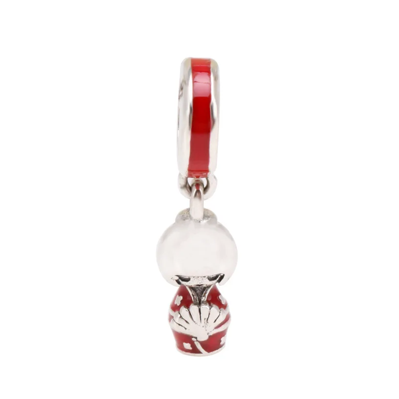 Hot S925 Sterling Silver Japanese Doll Pendant Geisha Strap Diy Jewelry Bracelet Women Fit Original Charms Necklace
Hot S925 Sterling Silver Japanese Doll Pendant Geisha Strap Diy Jewelry Bracelet Women Fit Original Charms Necklace