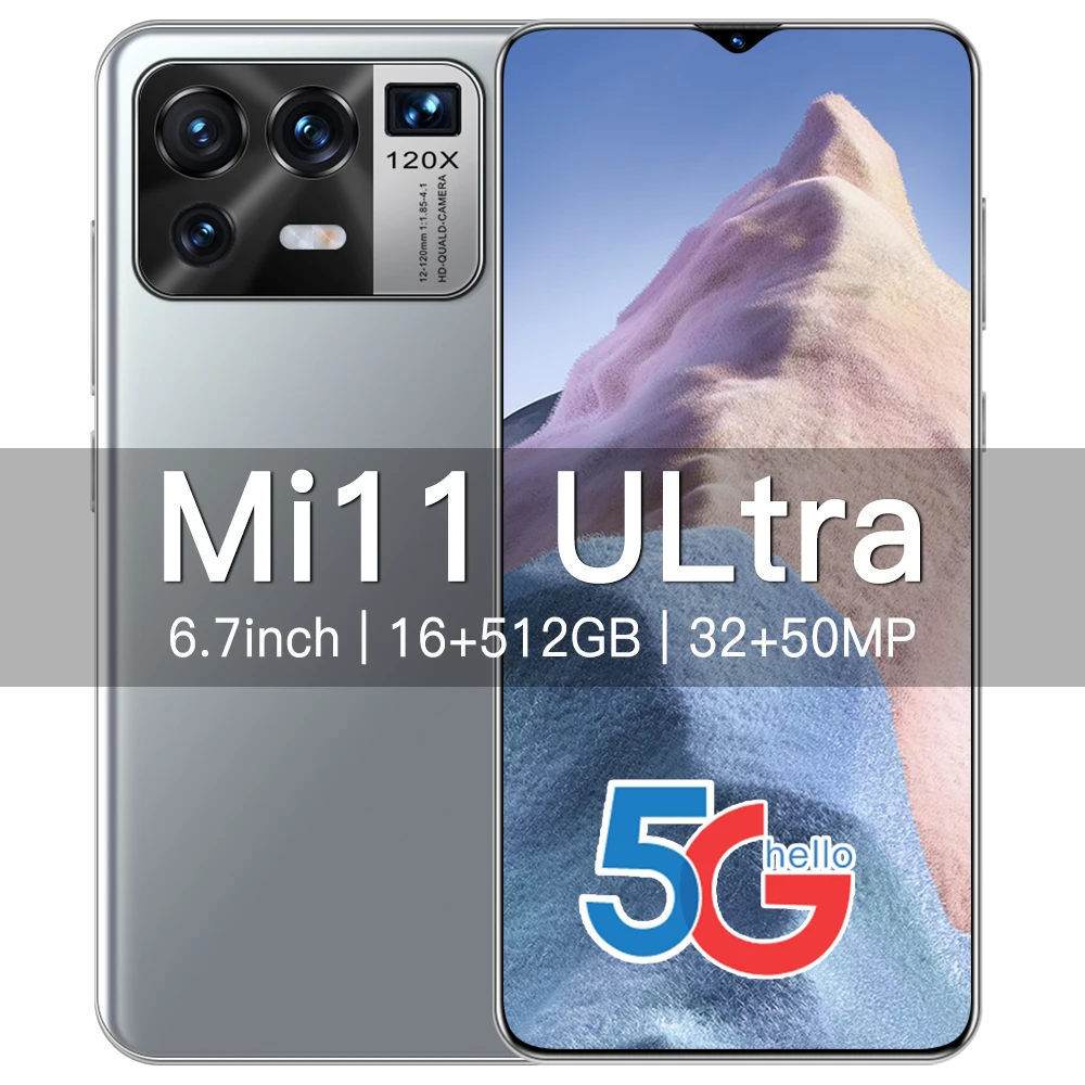 Global Version Mi11 6.7Inch Smartphone 16G+512G 6800mAh Battery 30+50MP Android 11.0 Phone Support Google Wifi 2 SIM 4G/5G
Global Version Mi11 6.7Inch Smartphone 16G+512G 6800mAh Battery 30+50MP Android 11.0 Phone Support Google Wifi 2 SIM 4G/5G