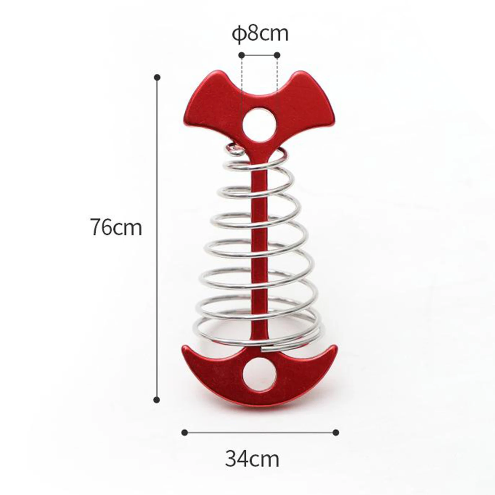 Strong Tent Rope Tensioners Fishbone Deck Anchor Peg Stakes Peg Windproof Deck Nail Camping with Spring Buckle
Strong Tent Rope Tensioners Fishbone Deck Anchor Peg Stakes Peg Windproof Deck Nail Camping with Spring Buckle