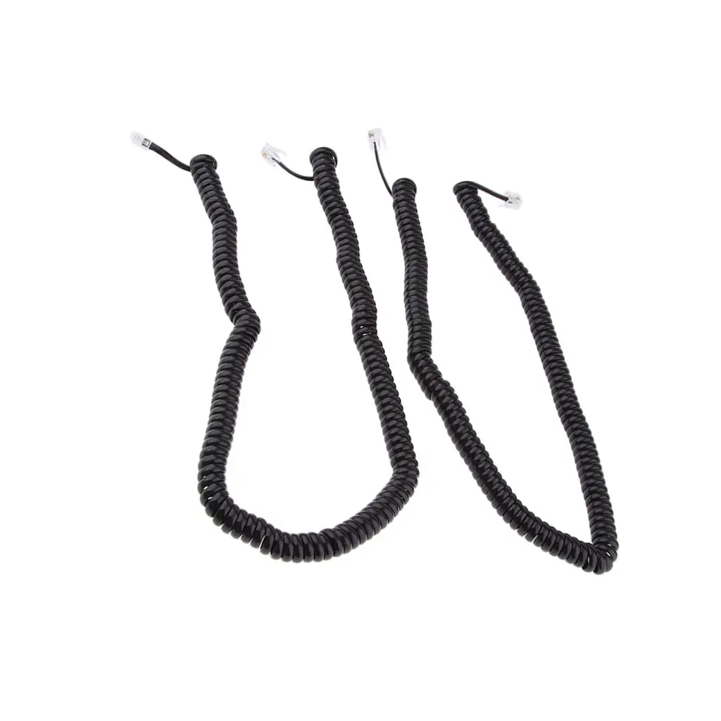 2 шт. телефонный приемник кабель телефонный кабель 4P4C RJ9 2,53-фута 
2 шт. телефонный приемник кабель телефонный кабель 4P4C RJ9 2,53-фута