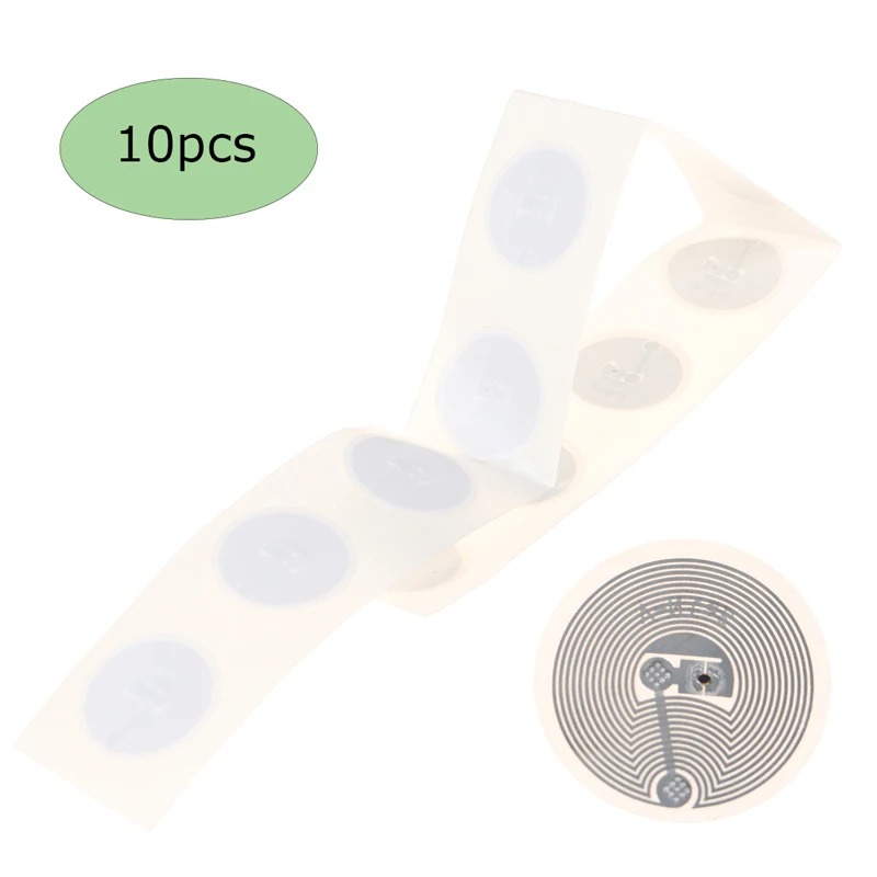 10PCS Changeable Re-Writtable Round Dia25mm Sticker ntag 213 NFC 14443-A Label
10PCS Changeable Re-Writtable Round Dia25mm Sticker ntag 213 NFC 14443-A Label