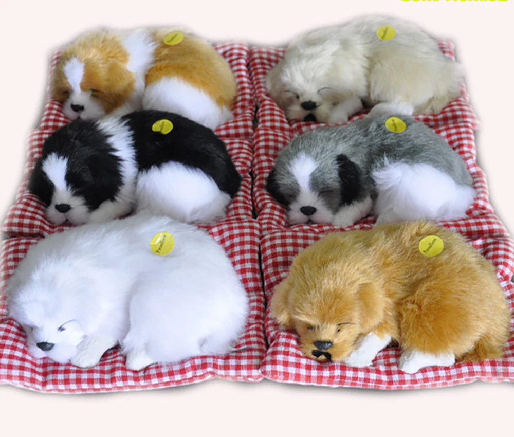 Lovely Baby Animal Doll Plush Sleeping Dogs Stuffed Toys with Sound Kids Kawaii Christmas Birthday New Year Gift For Children
Lovely Baby Animal Doll Plush Sleeping Dogs Stuffed Toys with Sound Kids Kawaii Christmas Birthday New Year Gift For Children