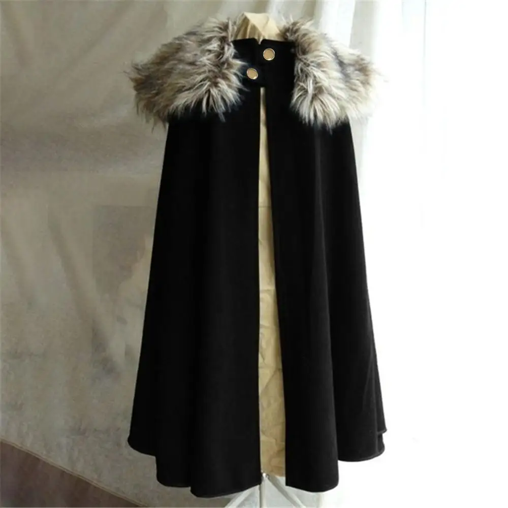 Winter Cloak Couples Retro Christmas Soft Solid Fur Collar Capes Shawl Coat Ponchos Mujer Invierno Elegantes Cape Poncho Women
Winter Cloak Couples Retro Christmas Soft Solid Fur Collar Capes Shawl Coat Ponchos Mujer Invierno Elegantes Cape Poncho Women