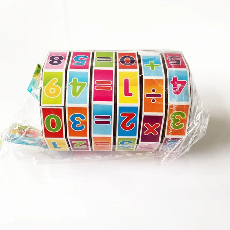 Children Montessori Games Mathematics Numbers Magic Cube Toy Puzzle Game Kids Learning Education Math Toys Fun Calculate Game
Children Montessori Games Mathematics Numbers Magic Cube Toy Puzzle Game Kids Learning Education Math Toys Fun Calculate Game