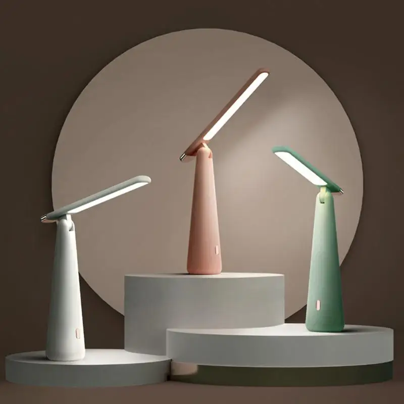 New Reading Desk Lamp USB Charging Desktop Touch Dimming Student Dormitory Learning Light Folding Cone Eye Protection Desk Lamp
New Reading Desk Lamp USB Charging Desktop Touch Dimming Student Dormitory Learning Light Folding Cone Eye Protection Desk Lamp