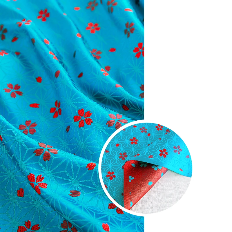 Brocade jacquard plaid fabric needlework seam Hanfu cheongsam pattern DIY dress satin material 
Brocade jacquard plaid fabric needlework seam Hanfu cheongsam pattern DIY dress satin material