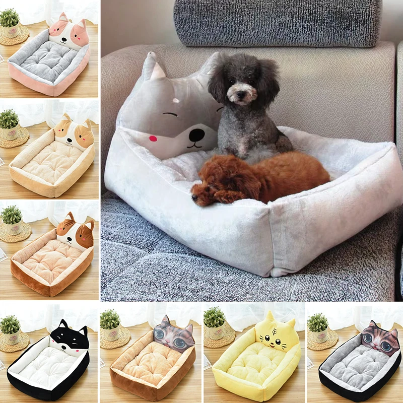 Cartoon Cute Pet Dog Bed Soft Kennel Winter Warm Pet Supplies House For Cat Small Medium Large Dog Mat Bed Thicken Lounger Sofa
Cartoon Cute Pet Dog Bed Soft Kennel Winter Warm Pet Supplies House For Cat Small Medium Large Dog Mat Bed Thicken Lounger Sofa