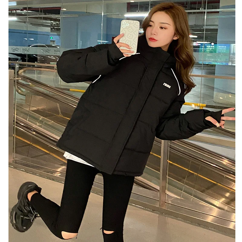 2021 Ins Winter New Coat Korean Loose Warm All-Match Cotton Jacket Women Thick Windproof Casual Daily Female Clothing
2021 Ins Winter New Coat Korean Loose Warm All-Match Cotton Jacket Women Thick Windproof Casual Daily Female Clothing