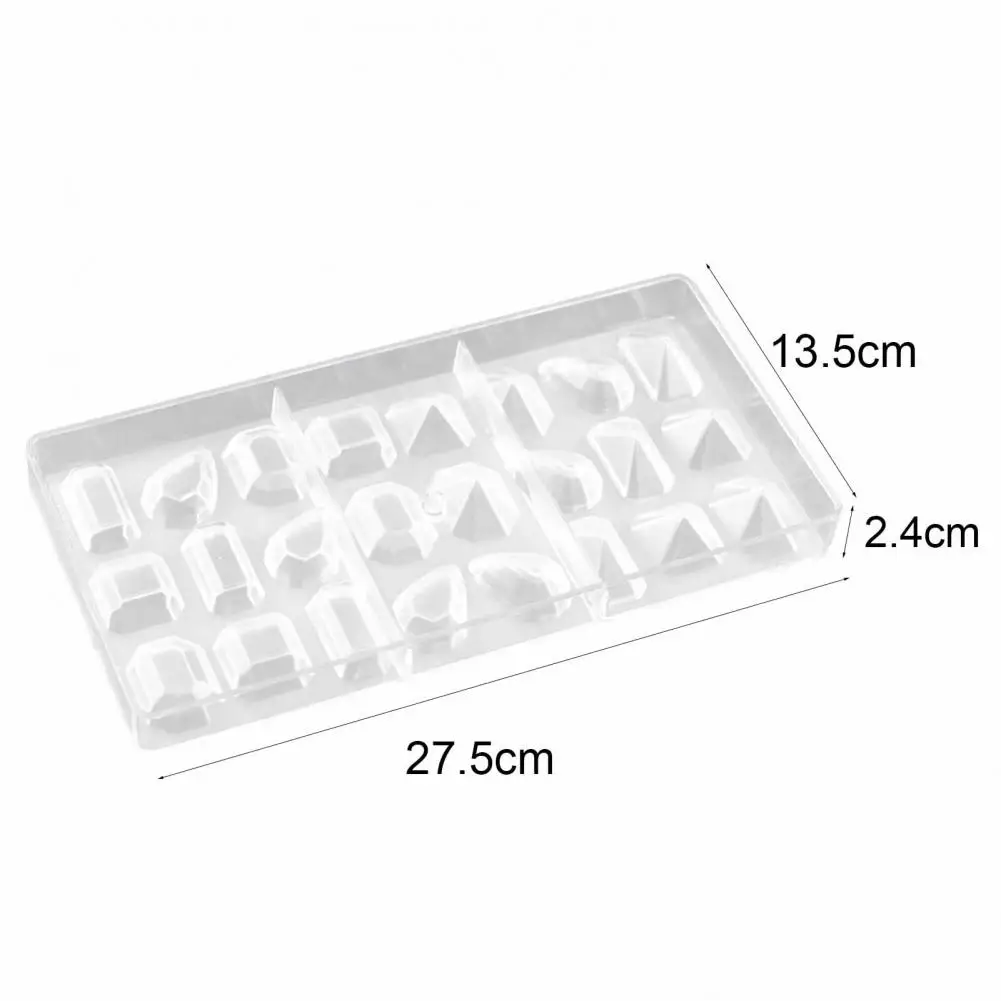 Hot Sales!!!Chocolate Mold Exquisite Non-stick Heat-resistant 24 Cavities Diamond Shaped Cookie Tray Mould for Kitchen
Hot Sales!!!Chocolate Mold Exquisite Non-stick Heat-resistant 24 Cavities Diamond Shaped Cookie Tray Mould for Kitchen