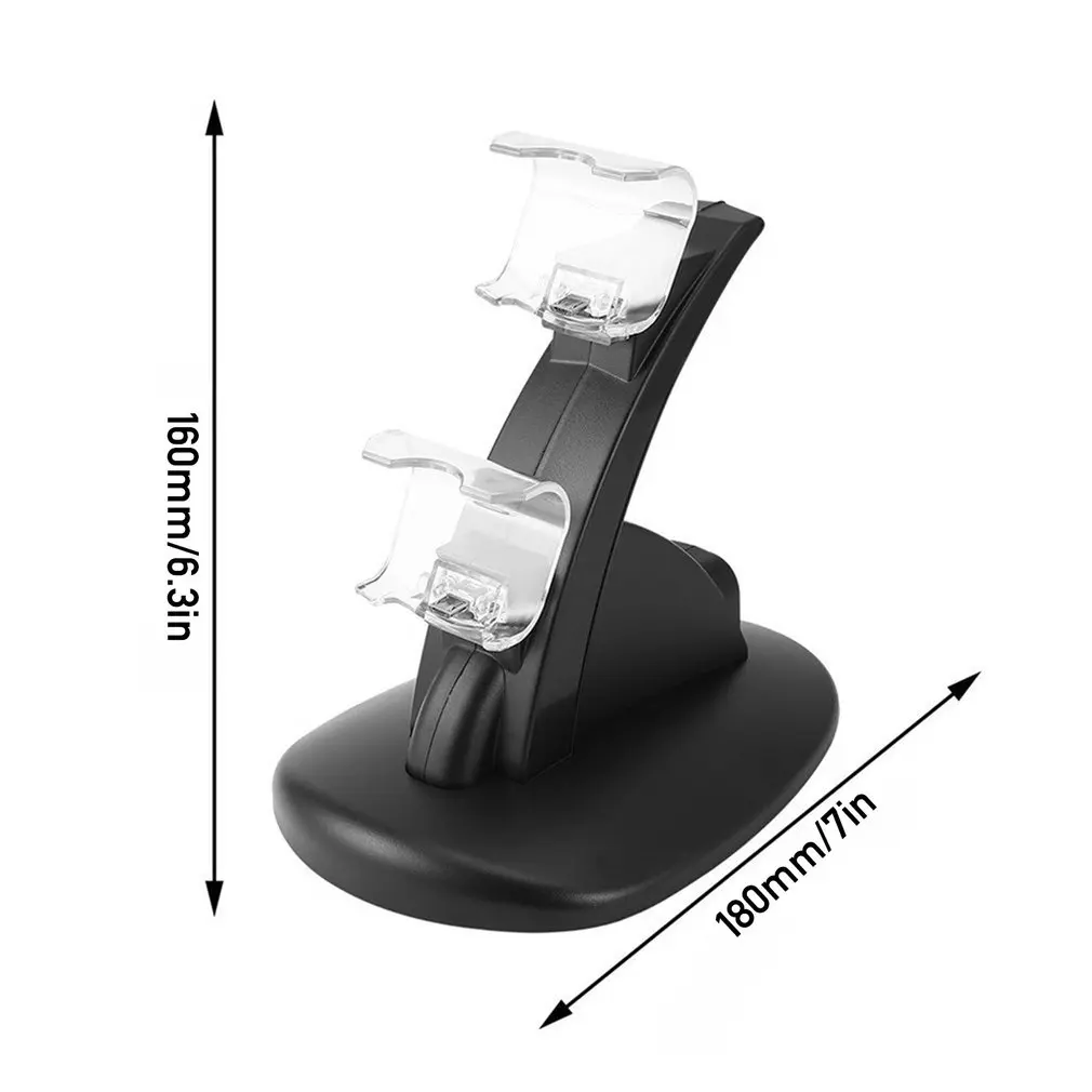 Dua USB Charging Socket Kit Charger Dock Stand Cradle For PS4 Console Controller Play Station Game Pad with USB Cable
Dua USB Charging Socket Kit Charger Dock Stand Cradle For PS4 Console Controller Play Station Game Pad with USB Cable