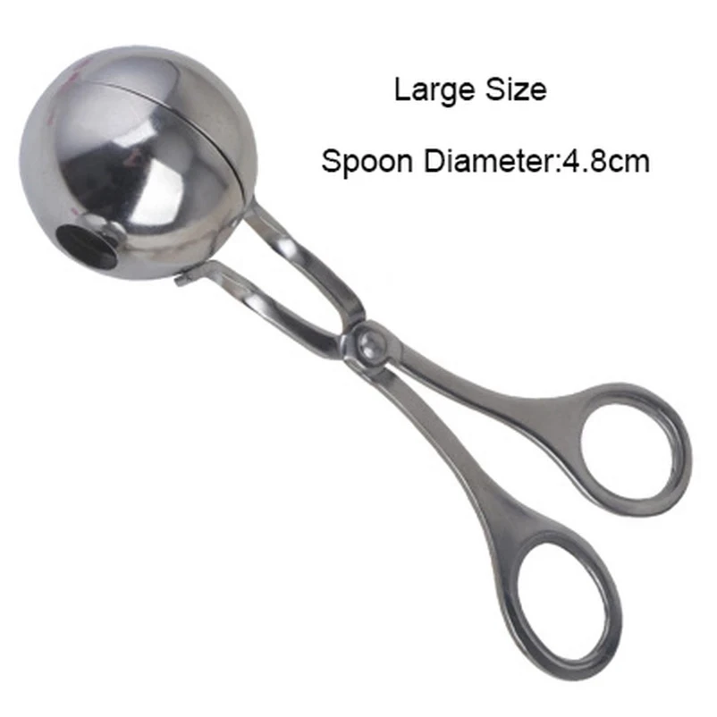 Convenient Kitchen Meatball Maker Stainless Steel Meatball Stainless Steel Meatball Clip Fish Ball Rice Ball Making Mold Tool
Convenient Kitchen Meatball Maker Stainless Steel Meatball Stainless Steel Meatball Clip Fish Ball Rice Ball Making Mold Tool