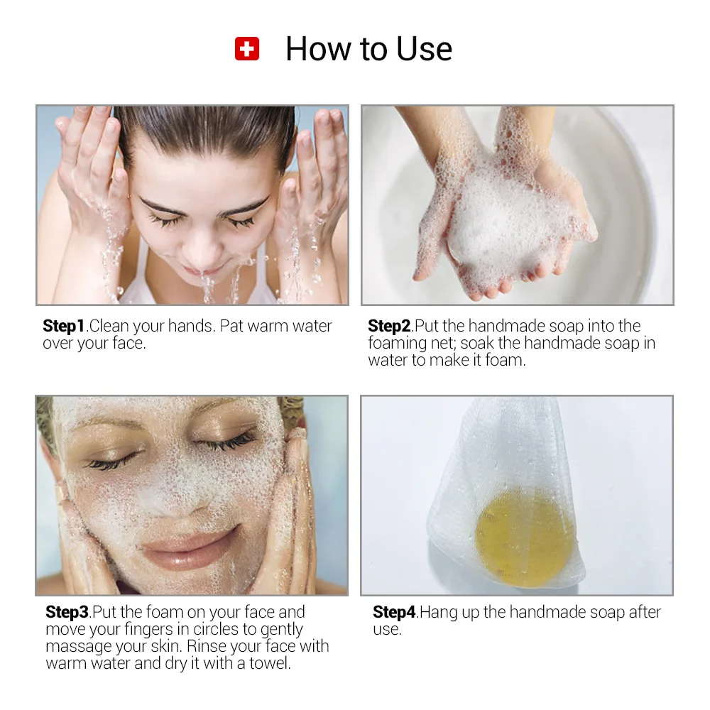 40g 24K Gold Handmade Soap Hyaluronic Acid Face Cleaning Moisturizing Acne Treatment Repair Whitening Anti-Aging Winkles Soap
40g 24K Gold Handmade Soap Hyaluronic Acid Face Cleaning Moisturizing Acne Treatment Repair Whitening Anti-Aging Winkles Soap