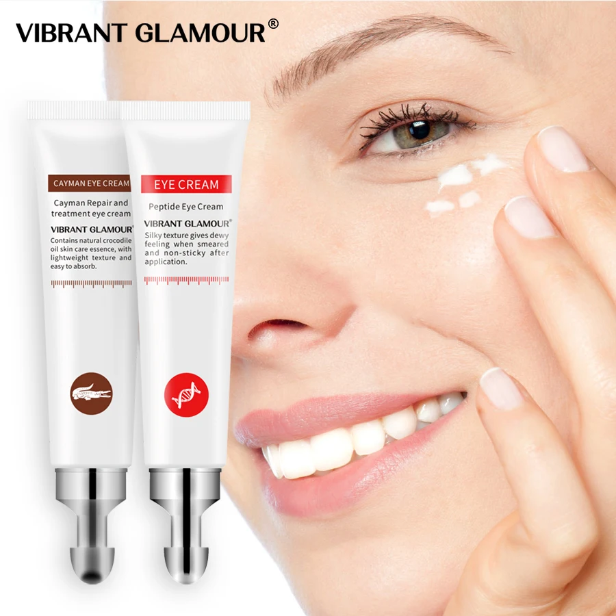 VIBRANT GLAMOR Crocodile Peptide Repairing Eye Cream Anti-wrinkle Lifting Tightening Eye Bags and Dark Circles Eye Care 2PCS
VIBRANT GLAMOR Crocodile Peptide Repairing Eye Cream Anti-wrinkle Lifting Tightening Eye Bags and Dark Circles Eye Care 2PCS