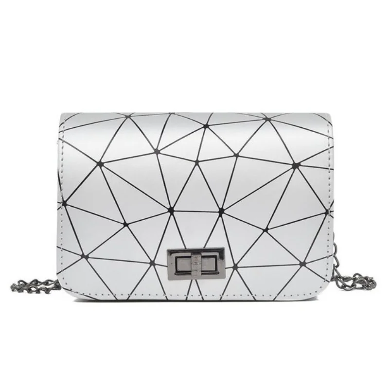 New Fashion Diamond Chain Black Purse Women Shoulder Bag Plaid Lady Mini Crossbody Bag PU Leather Lock Flap Handbag
New Fashion Diamond Chain Black Purse Women Shoulder Bag Plaid Lady Mini Crossbody Bag PU Leather Lock Flap Handbag