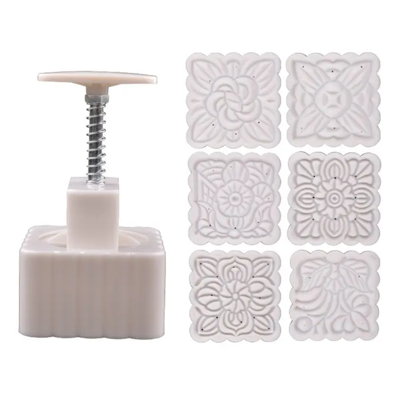 Форма для лунного торта, 250 г, 6 шт., квадратные штампы с цветами, Ручной пресс, форма для выпечки «Луна», «сделай сам», жаростойкая посуда для п...
Форма для лунного торта, 250 г, 6 шт., квадратные штампы с цветами, Ручной пресс, форма для выпечки «Луна», «сделай сам», жаростойкая посуда для п...