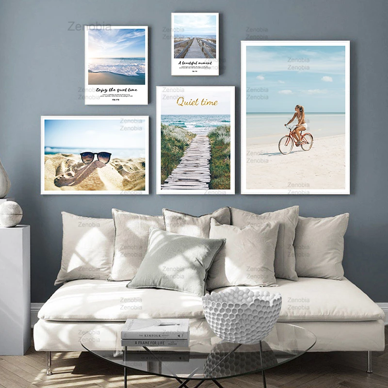 Landscape Canvas Painting Beautiful Woman Bicycle Sunny Beach Ocean Travel Posters and Prints Wall Art Picture Modern Home Decor
Landscape Canvas Painting Beautiful Woman Bicycle Sunny Beach Ocean Travel Posters and Prints Wall Art Picture Modern Home Decor