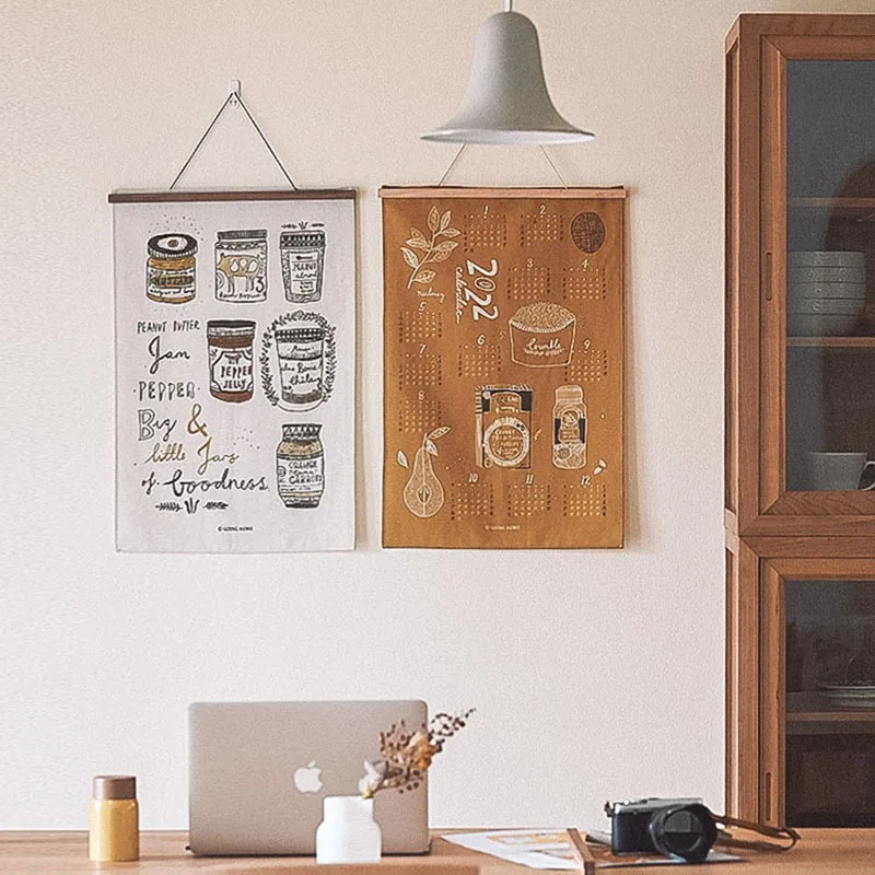 2022 Vintage Creative Fabric Tapestry Hanging Calendar Tapestry Apartment Room Wall Blanket Wall Calendar Home Wall Decoration
2022 Vintage Creative Fabric Tapestry Hanging Calendar Tapestry Apartment Room Wall Blanket Wall Calendar Home Wall Decoration