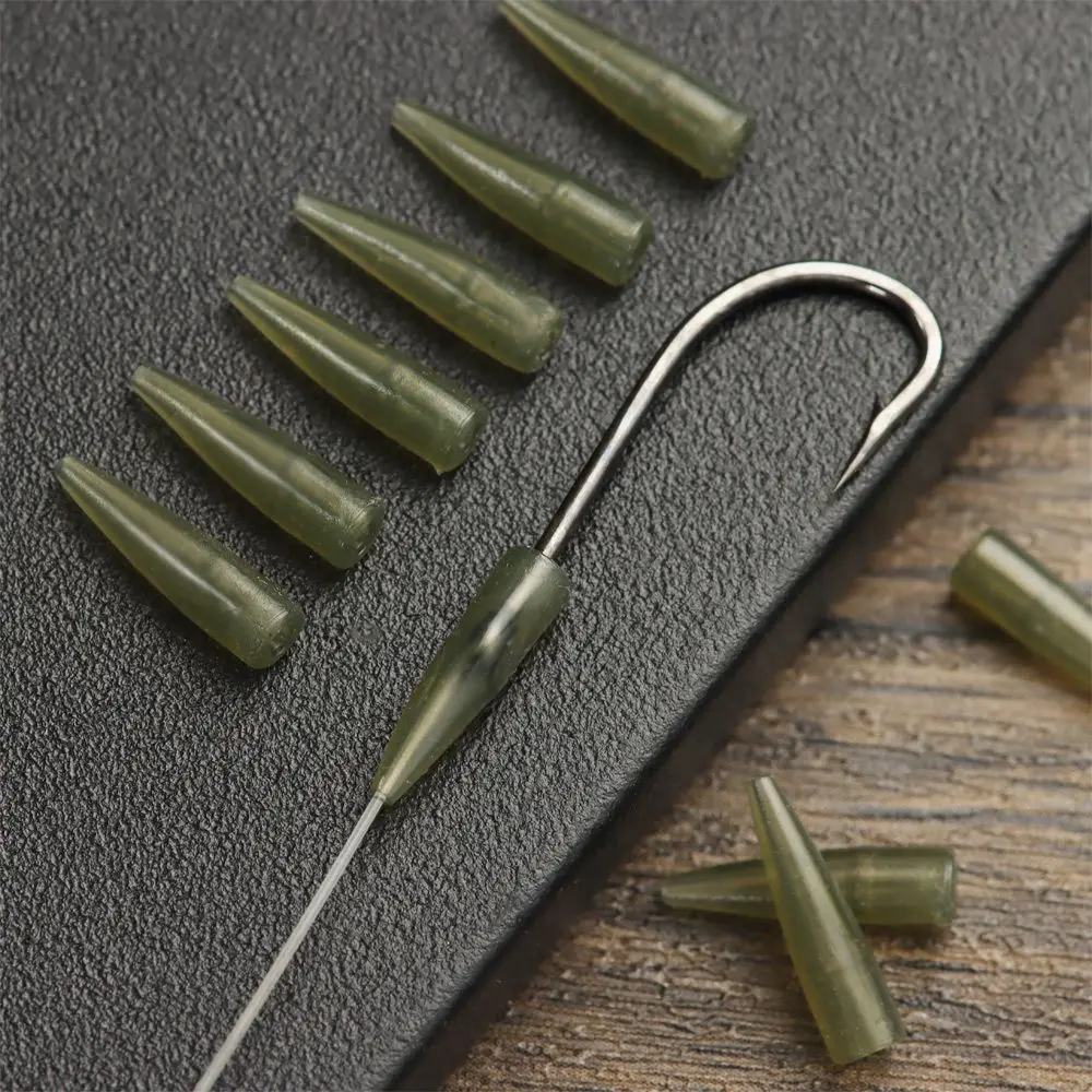 50Pcs Micro Carp Fishing Accessories Soft Anti Tangle Sleeve Tail Rubber Cone for Chod Helicopter Rig Fishing Method Feeder Too
50Pcs Micro Carp Fishing Accessories Soft Anti Tangle Sleeve Tail Rubber Cone for Chod Helicopter Rig Fishing Method Feeder Too