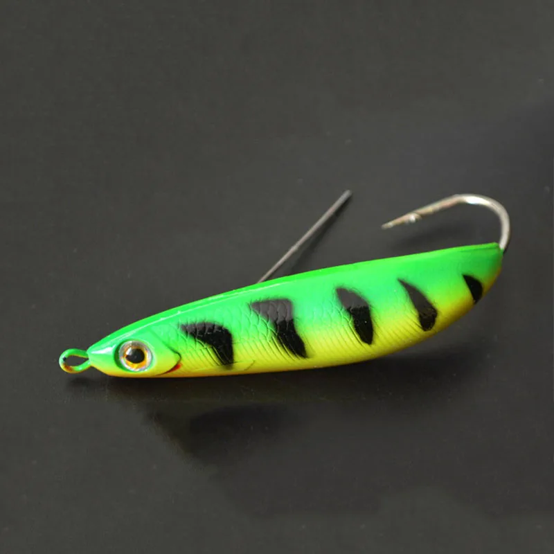 75mm/20g Artificial Single Hook High Quality Metal Fishing Bait 3D Eyes Anti-Corrosion Freshwater Fishing Lure Hard Bait
75mm/20g Artificial Single Hook High Quality Metal Fishing Bait 3D Eyes Anti-Corrosion Freshwater Fishing Lure Hard Bait