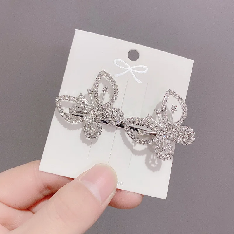 1pc Gold Diamond Fantasy Butterfly Hairpin Female Side Clip Girl Hairpin Duckbill Clip Side Clip Korean Hair Accessories
1pc Gold Diamond Fantasy Butterfly Hairpin Female Side Clip Girl Hairpin Duckbill Clip Side Clip Korean Hair Accessories