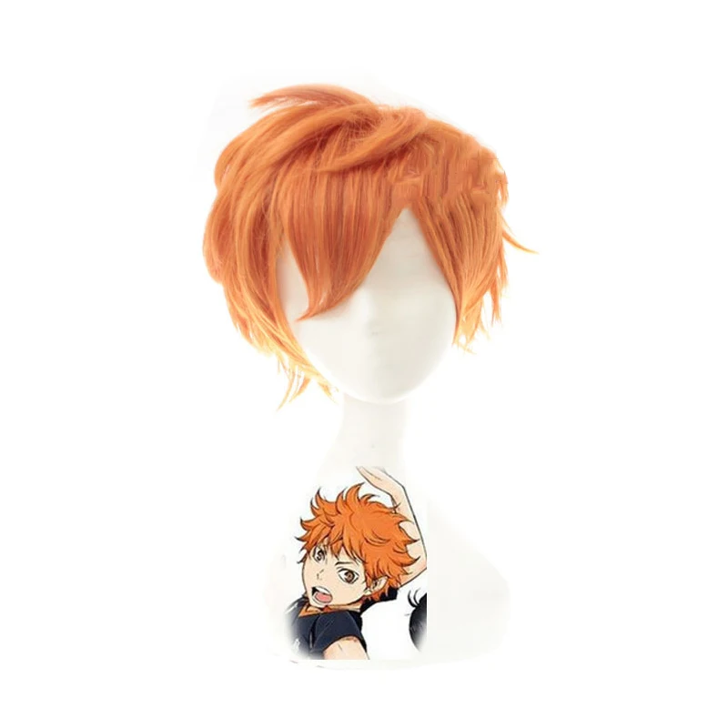 Аниме Haikyuu! Парик для косплея Shoyo Hinata, короткие Искусственные парики, костюмы на Хэллоуин, волосы
Аниме Haikyuu! Парик для косплея Shoyo Hinata, короткие Искусственные парики, костюмы на Хэллоуин, волосы