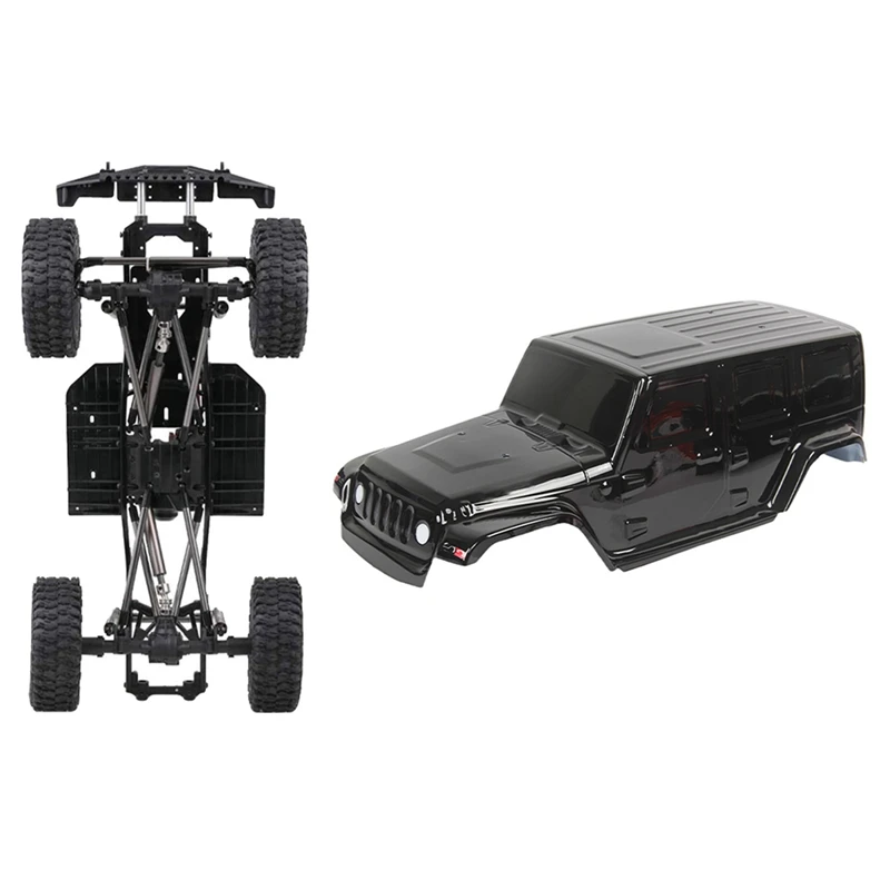 2 Set RC Car Part: 1 Set 313mm 12.3Inch Wheelbase Assembled Frame Chassis & 1 Set 313mm Wheelbase Body Car Shell
2 Set RC Car Part: 1 Set 313mm 12.3Inch Wheelbase Assembled Frame Chassis & 1 Set 313mm Wheelbase Body Car Shell