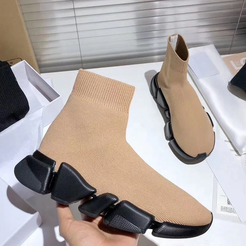 Fashion Brand Sports Shoes Paris 2020 New Elastic Stocking Shoes Women's Casual Sports Men and Women Couple Shoes Size 35-45
Fashion Brand Sports Shoes Paris 2020 New Elastic Stocking Shoes Women's Casual Sports Men and Women Couple Shoes Size 35-45