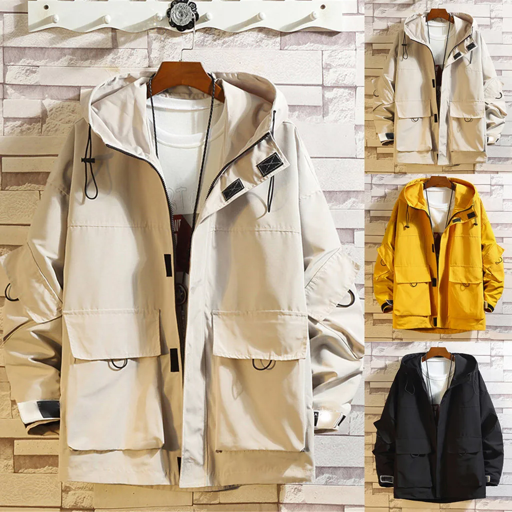 Autumn Winter Hooded Jacket Men Fashion Casual Long Sleeve Patchwork Streetwear Thicken Zipper Cotton Polyester Male Clothing
Autumn Winter Hooded Jacket Men Fashion Casual Long Sleeve Patchwork Streetwear Thicken Zipper Cotton Polyester Male Clothing