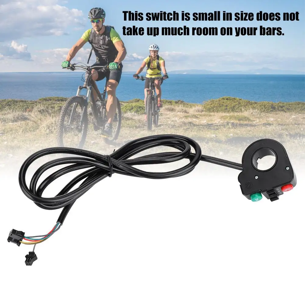 Electric Bike Head Light Horn Switch Turn Signal Switch Button for Motorcycle E-Bike Scooter Electric Bicycle Accessory
Electric Bike Head Light Horn Switch Turn Signal Switch Button for Motorcycle E-Bike Scooter Electric Bicycle Accessory