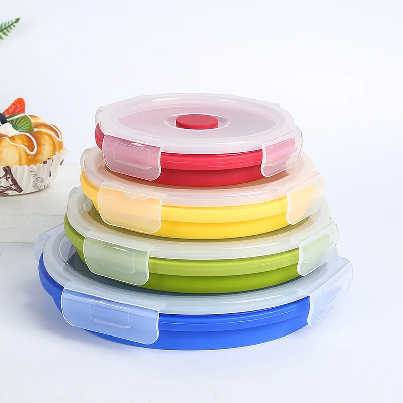 4pcs portable round folding bowl silicone lunch box instant box fresh keeping box telescopic bowl instant noodle bowl
4pcs portable round folding bowl silicone lunch box instant box fresh keeping box telescopic bowl instant noodle bowl