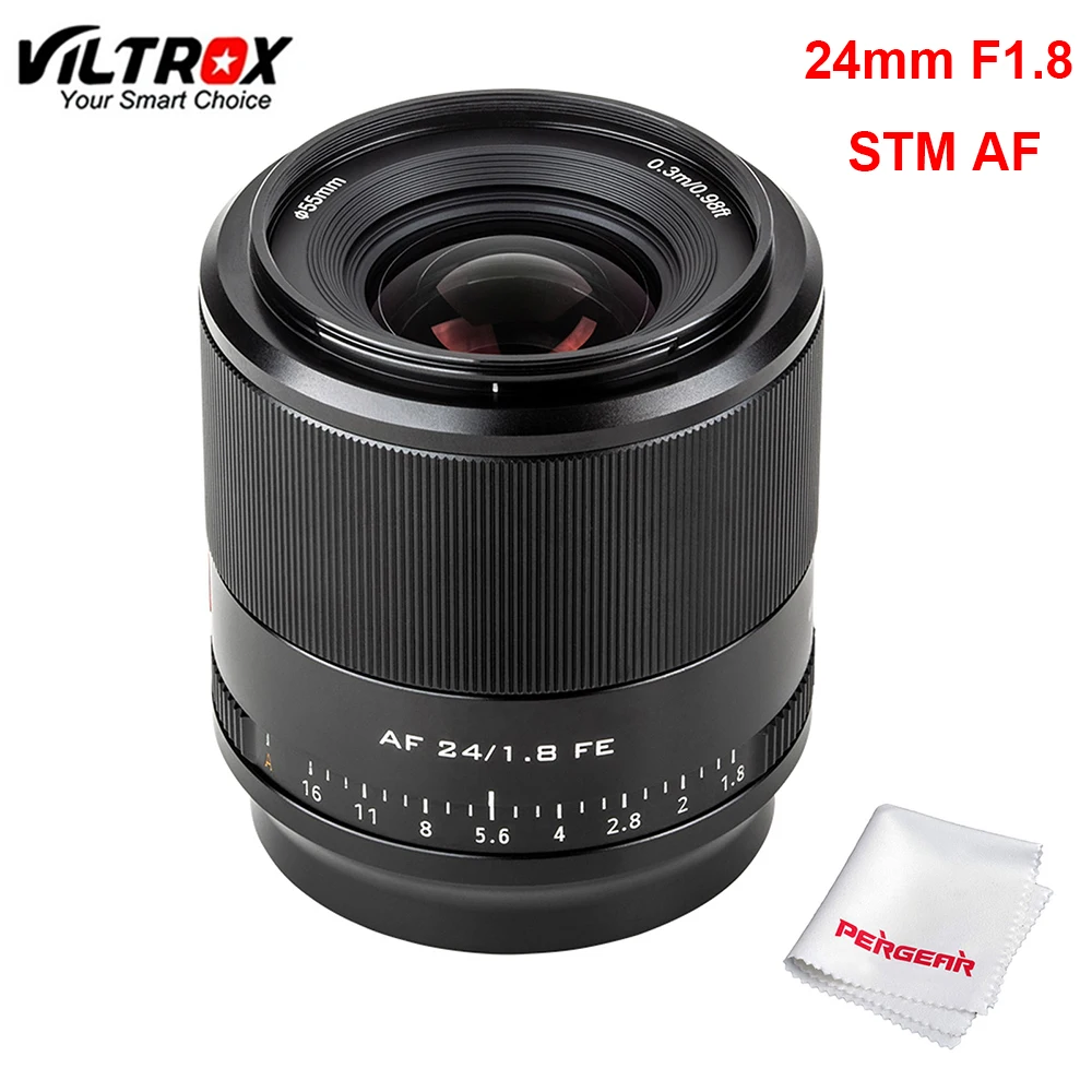 Viltrox 24 мм F1.8 STM AF Автофокус Полнокадровый объектив для Sony E Mount Camera A6600 A6500 A6400 A7RIV A7RIII