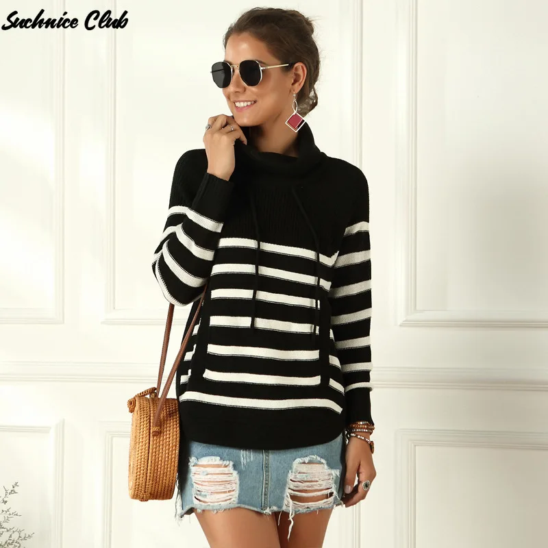 Women Knitted Turtleneck Casual Sweater 2021 Winter Button Striped Long Sleeve Sweater Elegant Pullover Jumper
Women Knitted Turtleneck Casual Sweater 2021 Winter Button Striped Long Sleeve Sweater Elegant Pullover Jumper
