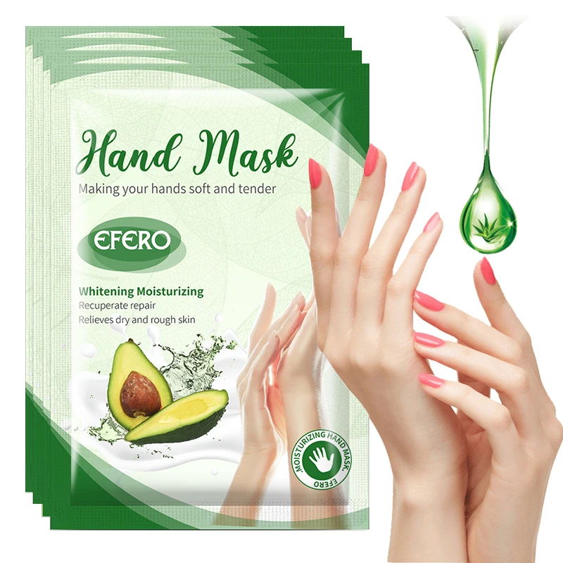 EFERO 6Pair Avocado Essence Whitening Hand Mask Cream Hydrating Moisturizing Hand Skin Care Spa Gloves Anti-Dry Rough Hand Masks
EFERO 6Pair Avocado Essence Whitening Hand Mask Cream Hydrating Moisturizing Hand Skin Care Spa Gloves Anti-Dry Rough Hand Masks