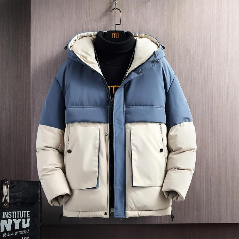 Coats Man Winter 2021 Warm Parkas Hoodies Padded Jacket Slim Male Jackets Windproof Mens Clothing
Coats Man Winter 2021 Warm Parkas Hoodies Padded Jacket Slim Male Jackets Windproof Mens Clothing