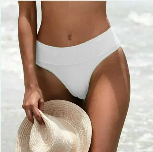Women Bikini Thong Bottom V Cheeky Slim Fit Swimwear High Waist Bikini Bottom
Women Bikini Thong Bottom V Cheeky Slim Fit Swimwear High Waist Bikini Bottom