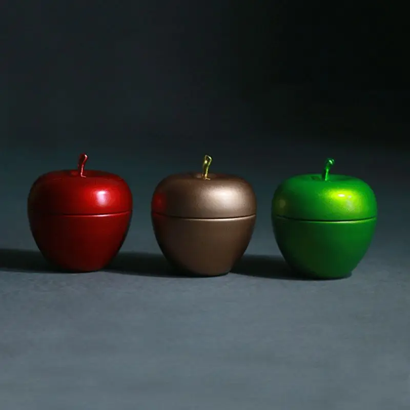 Apple Shaped Mini Tin Tea Suger Candy Sealed Coffee Storage Box Metal Case Wedding Favor Organizer Container
Apple Shaped Mini Tin Tea Suger Candy Sealed Coffee Storage Box Metal Case Wedding Favor Organizer Container