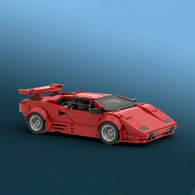 Детский конструктор игрушечный MOC, спортивный автомобиль, городской гоночный автомобиль, Countach LP5000 QV, сборные модели, наборы игрушек, кирпичи...
Детский конструктор игрушечный MOC, спортивный автомобиль, городской гоночный автомобиль, Countach LP5000 QV, сборные модели, наборы игрушек, кирпичи...