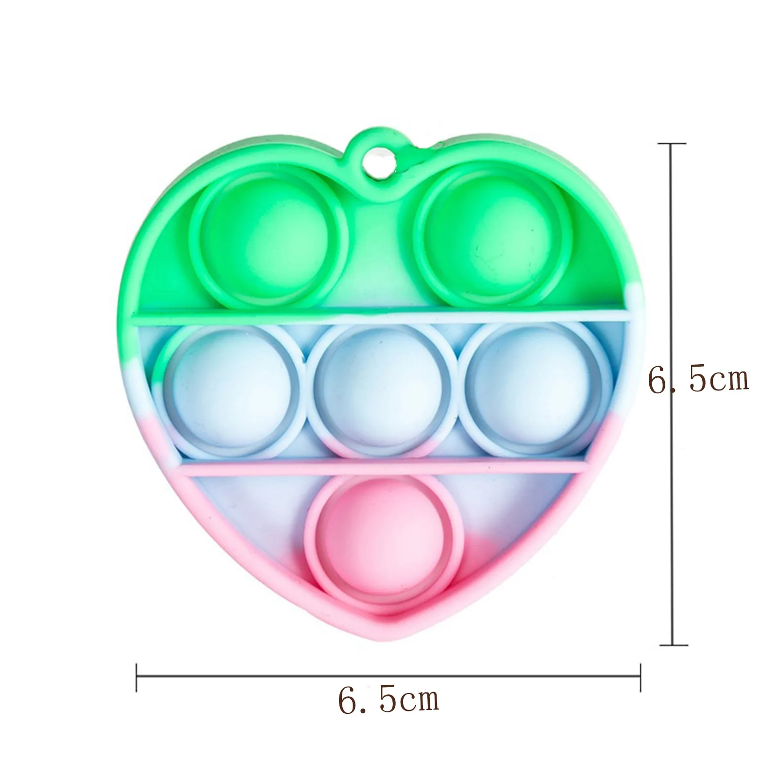 Popular Mini Push Pops Bubble Sensory Toy Keychain Stress Relieving Fidget Game For Kids Adults Anxiety Autism Silicone
Popular Mini Push Pops Bubble Sensory Toy Keychain Stress Relieving Fidget Game For Kids Adults Anxiety Autism Silicone