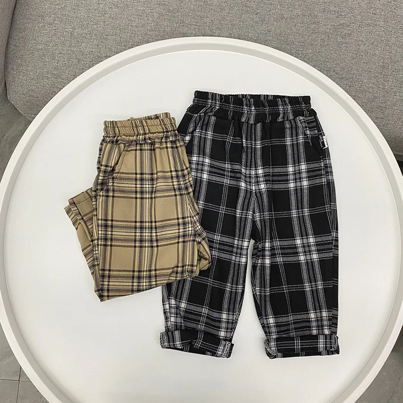 Children's Trousers 2021 Spring New Baby Boy Pants Koran Casual Loose Kids Plaid Pants for Boys Toddler Baby Fashion Trousers
Children's Trousers 2021 Spring New Baby Boy Pants Koran Casual Loose Kids Plaid Pants for Boys Toddler Baby Fashion Trousers