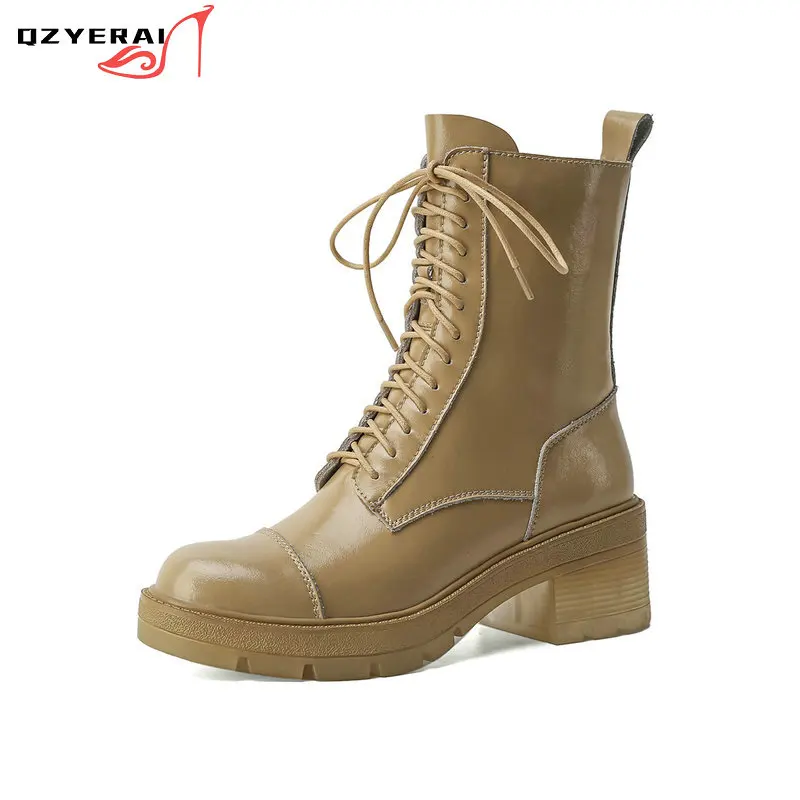 2021 Winter Couple Women Ankle Boots Work Boots Women Genuine Leather Boots Martens Autumn Botas Mujer Female Comfortable Shoe
2021 Winter Couple Women Ankle Boots Work Boots Women Genuine Leather Boots Martens Autumn Botas Mujer Female Comfortable Shoe