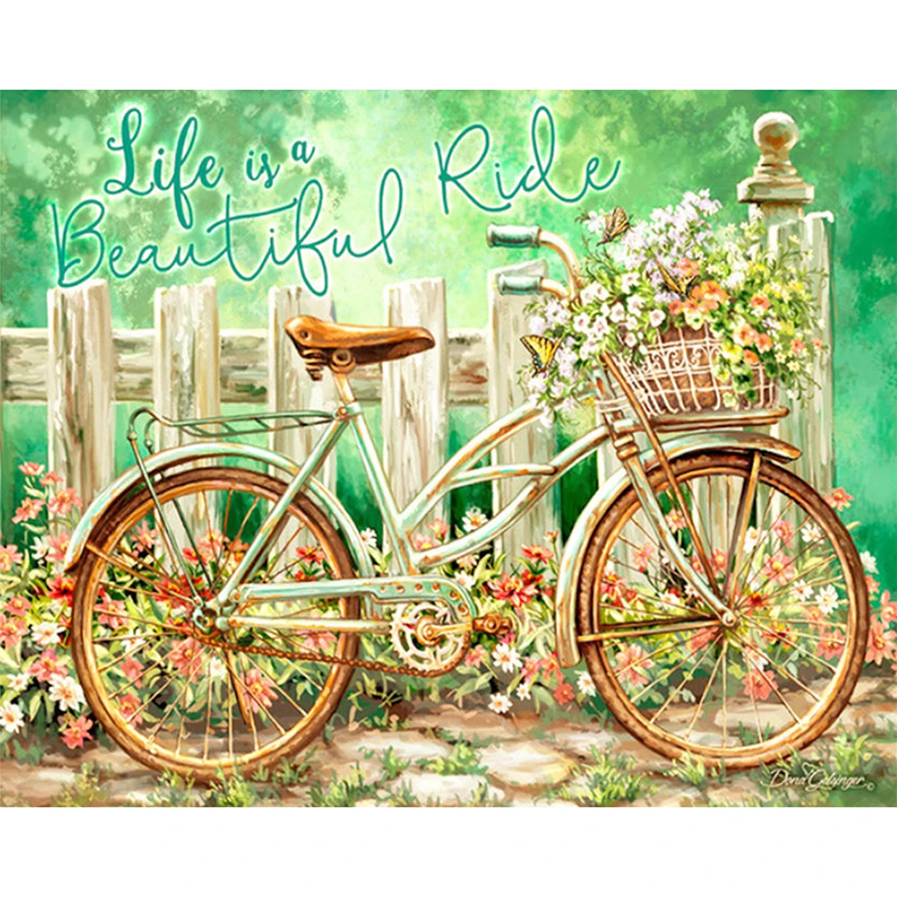 3D Diamond Painting Cross Stitch 5D Diamond Embroidery Garden bicycle Diamond Mosaic Resin Home Decor DIY Diamond Art gift
3D Diamond Painting Cross Stitch 5D Diamond Embroidery Garden bicycle Diamond Mosaic Resin Home Decor DIY Diamond Art gift