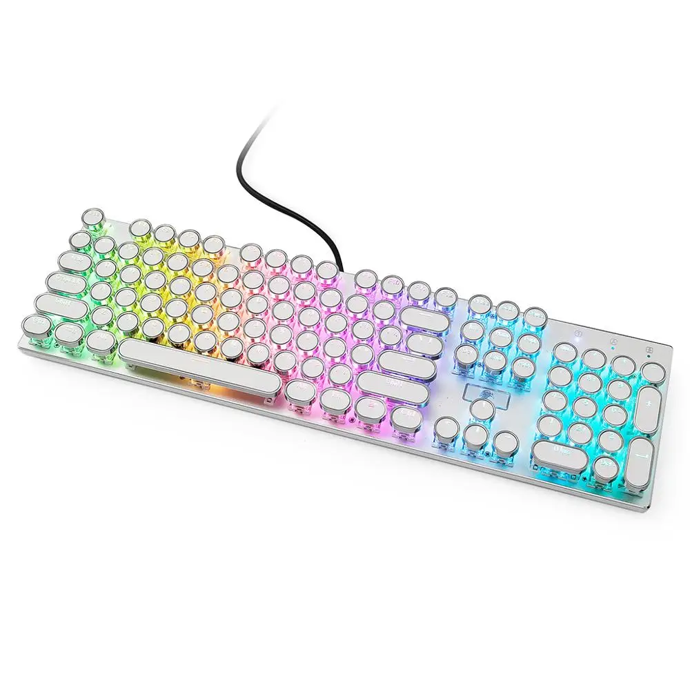 DIY Keycap ретро Паровая панк машинка механическая клавиатура 104 87 стандартных