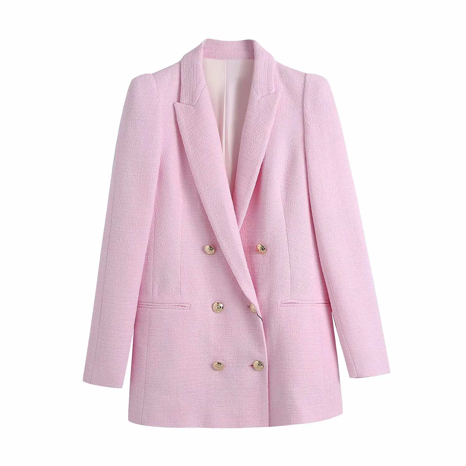 Lady Spring and autumn new fashion women's double-breasted blazer coats woman jacket women blazer office business
Lady Spring and autumn new fashion women's double-breasted blazer coats woman jacket women blazer office business