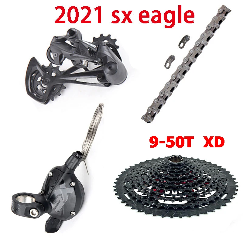 2021 SRAM SX EAGLE 1x12 12V набор скоростных велосипедных групповых комплектов 9-50T кассета XD водителя, задний переключатель, цепь, свободное колесо
2021 SRAM SX EAGLE 1x12 12V набор скоростных велосипедных групповых комплектов 9-50T кассета XD водителя, задний переключатель, цепь, свободное колесо
