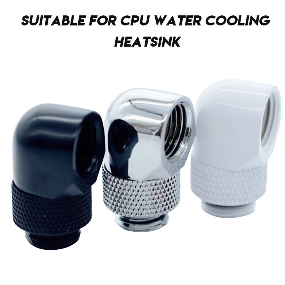 FREEZEMOD 90 Degree Right Angle Rotating Adapter 360 Degree Rotary Elbow Adapter for PC Water Cooling System
FREEZEMOD 90 Degree Right Angle Rotating Adapter 360 Degree Rotary Elbow Adapter for PC Water Cooling System